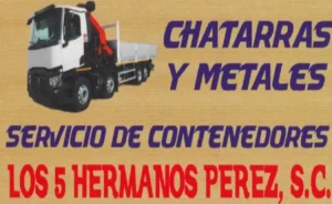 Chatarras - Metales - Hermanos Pérez - reciclaje